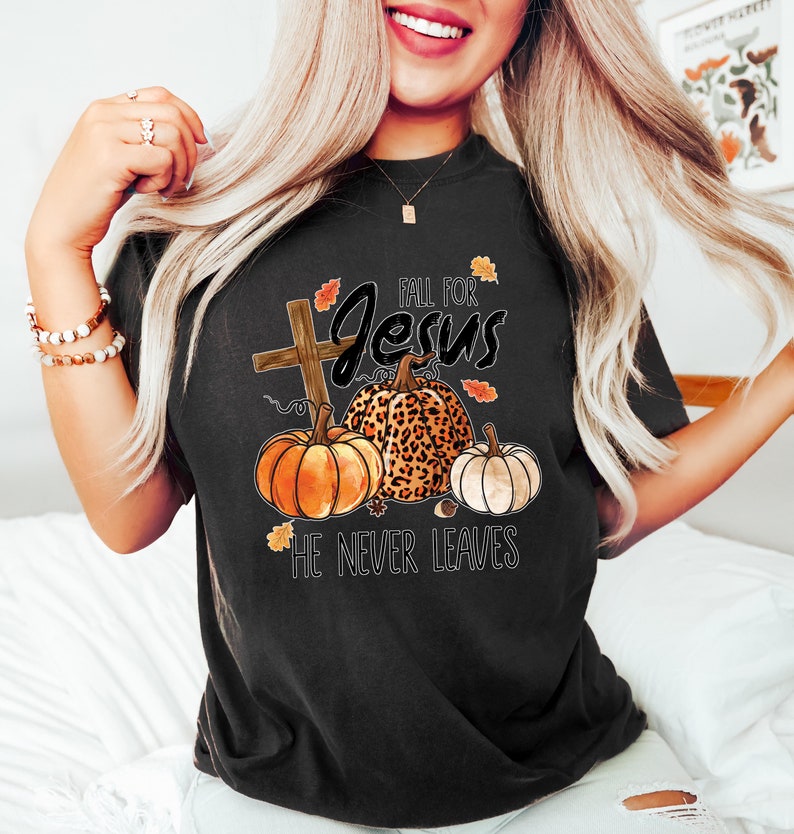 He Never Leaves T-shirt