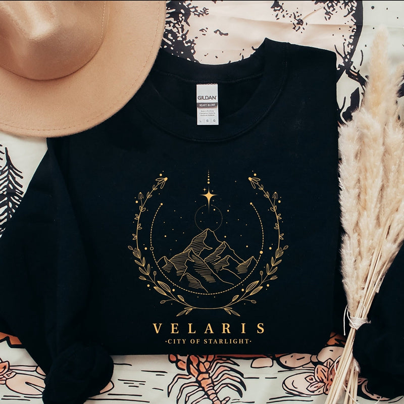 SJM - Gold print -Velaris sweatshirt